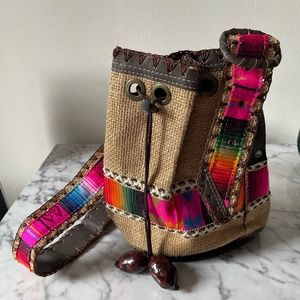 Handmade bucket bag